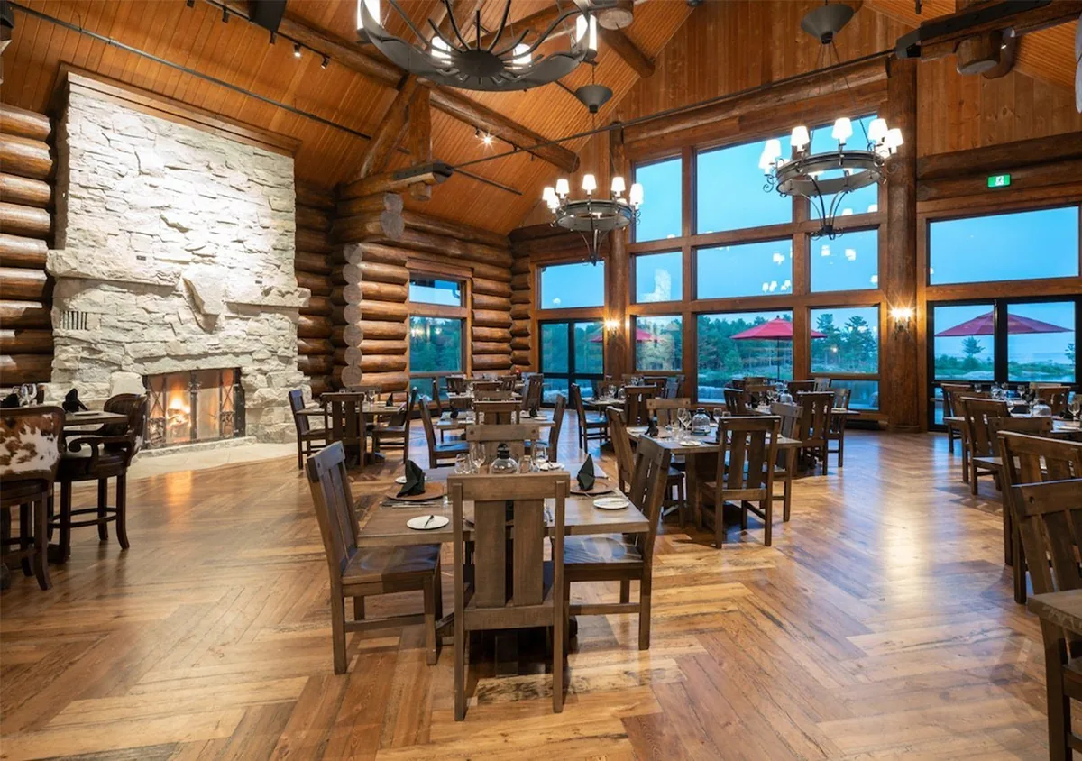 The Ranch House dining room