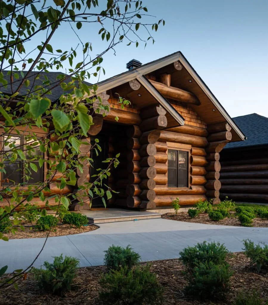 Waterfront Log Cabins accommodation collection